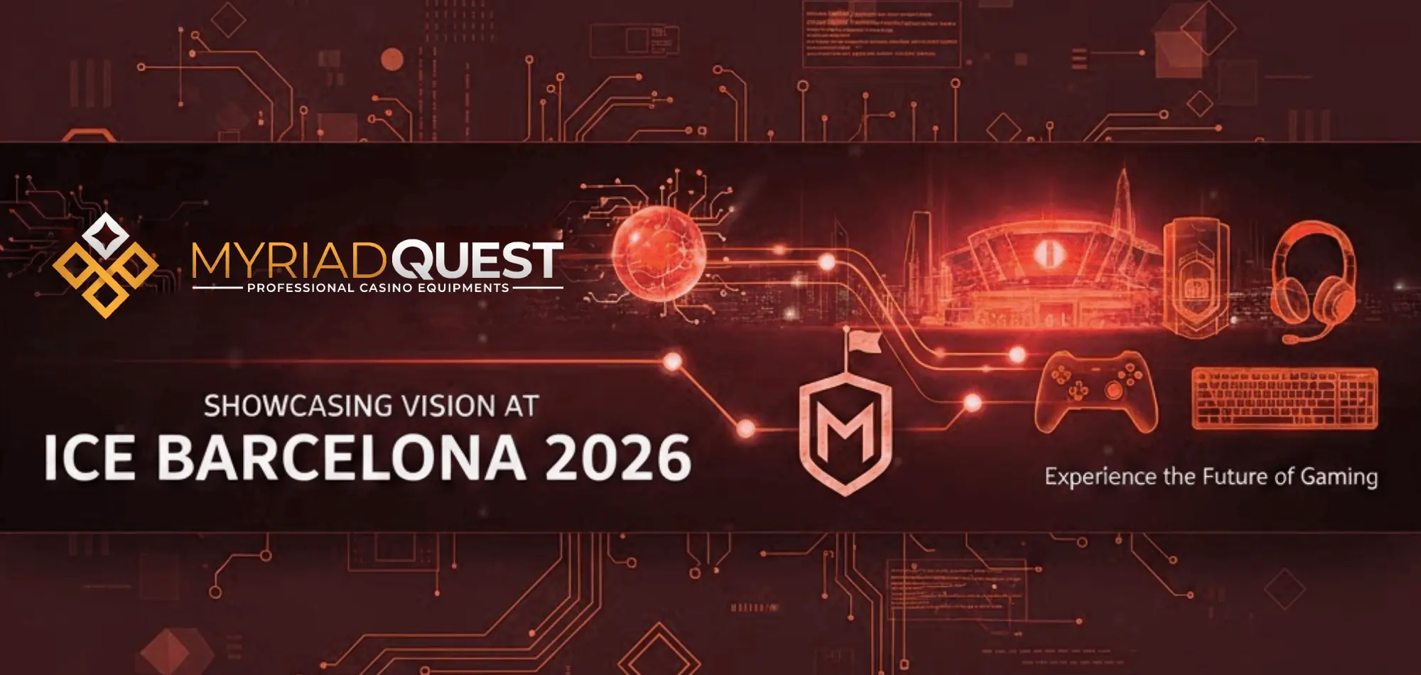 Myriad Quest to Showcase Its Vision for Premium Gaming Products at ICE Barcelona 2026